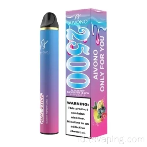 Jus buah rokok elektronik sekali pakai 2500 puff